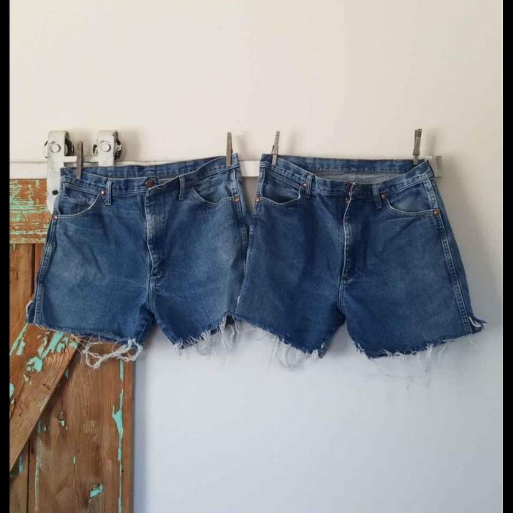 Wrangler shorts vintage cutoffs
